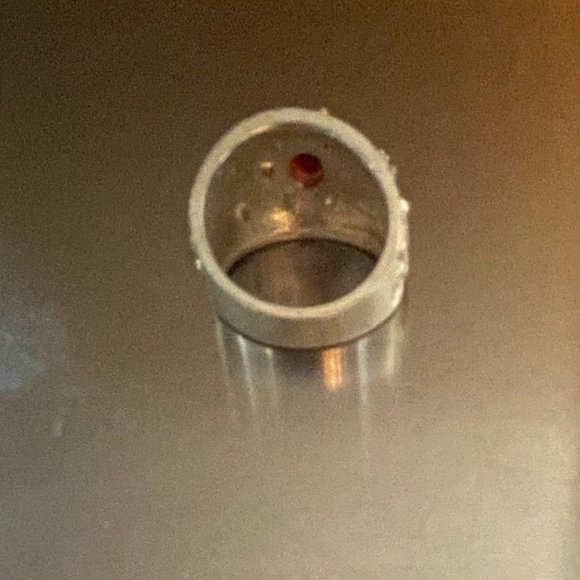 Sterling Silver Ring with Gemstones